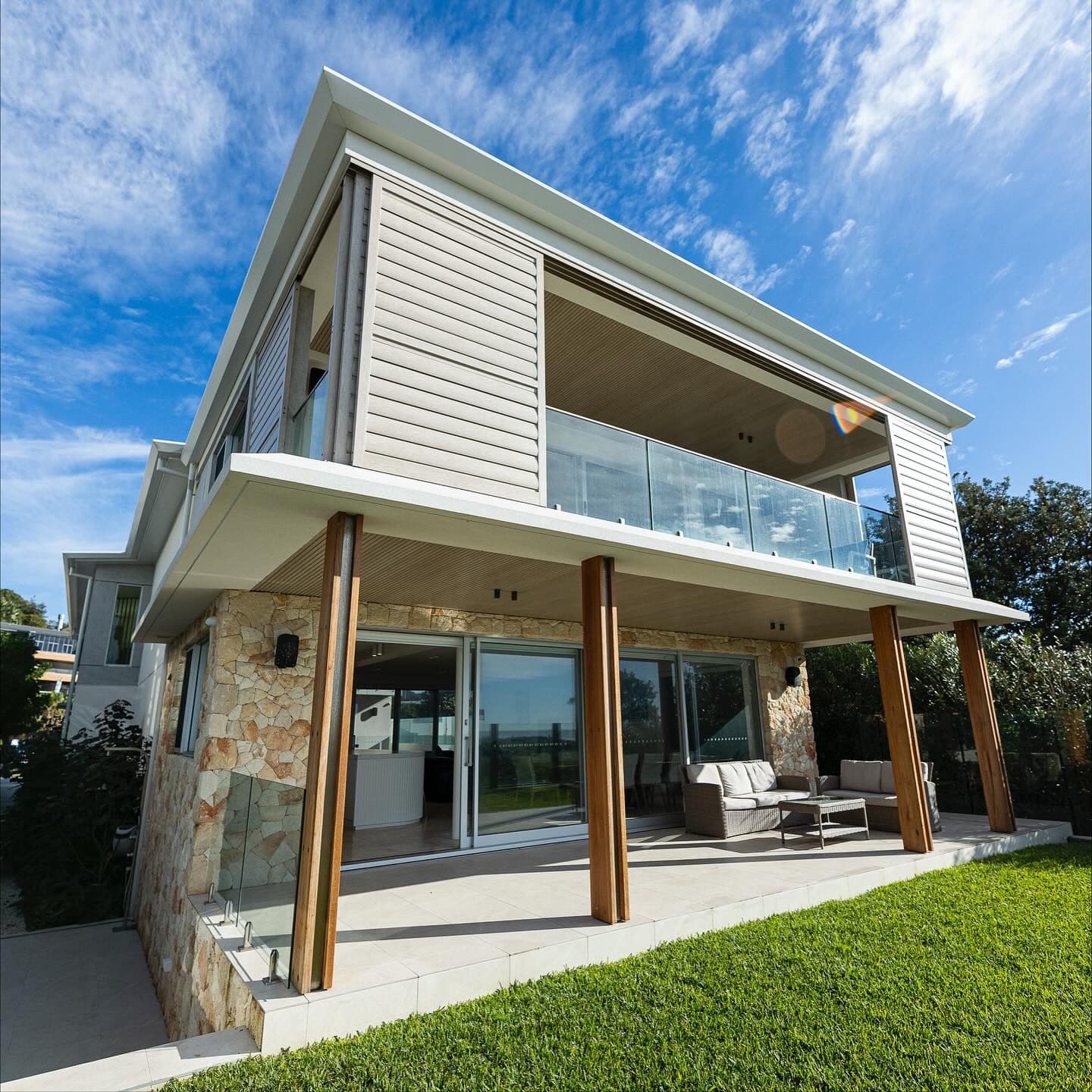Avoca Beach House — metalwork by J.R Fabrications